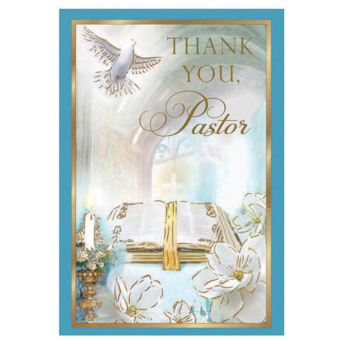 Thank You Pastor Appreciation Card