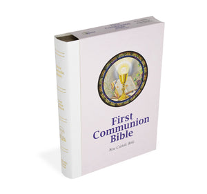 FIRST COMMUNION BIBLE - NEW CATHOLIC BIBLE WHITE