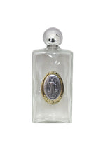 St. Benedict Glass Holy Water Bottle