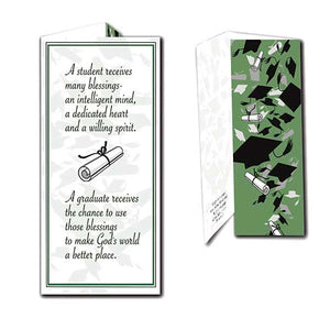 A Student Receives Many Blessings Graduation Money Enclosure Card