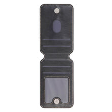 Cross Black Faux Leather Phone Wallet with Stand