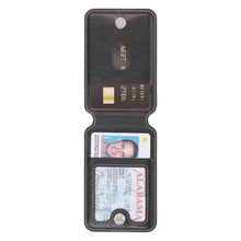 Cross Black Faux Leather Phone Wallet with Stand
