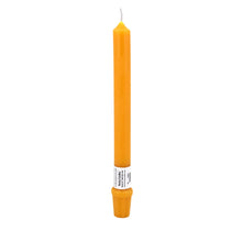 Natural Beeswax 9" Base Candlesticks