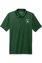 St. Andrew's Golf Club Polo: Forest Green / XL