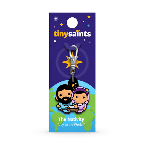 The Nativity: Joy To The World Tiny Saint Charm