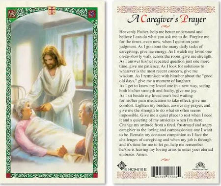 A Caregiver's Prayer