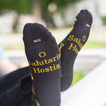 Monstrance Adult Socks: Black