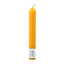 Natural Beeswax 6" Tube Candlesticks