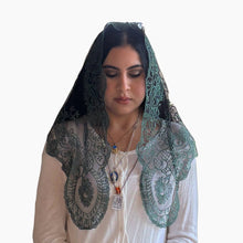 Veil ~ St. Catalina Thomas - Green
