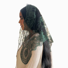Veil ~ St. Catalina Thomas - Green