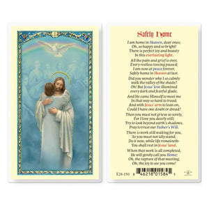 Safely Home Prayer Card