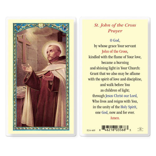 Saint John of the Cross Holy Card