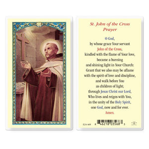 Saint John of the Cross Holy Card