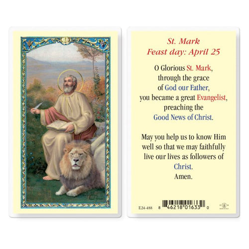 St. Mark Prayer Card