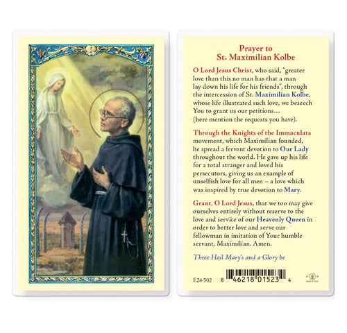 Prayer to St. Maximilian Kolbe