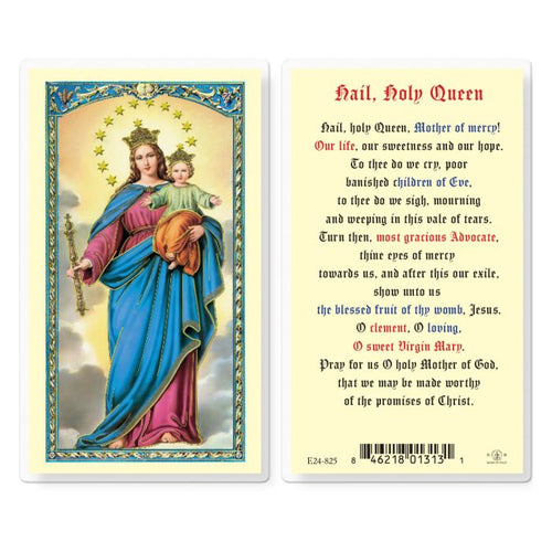 Hail, Holy Queen Prayer Card