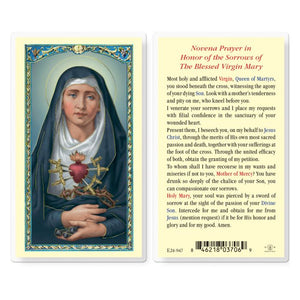 Novena Prayer in Honor of the Sorrows the Blessed Virgin Mary