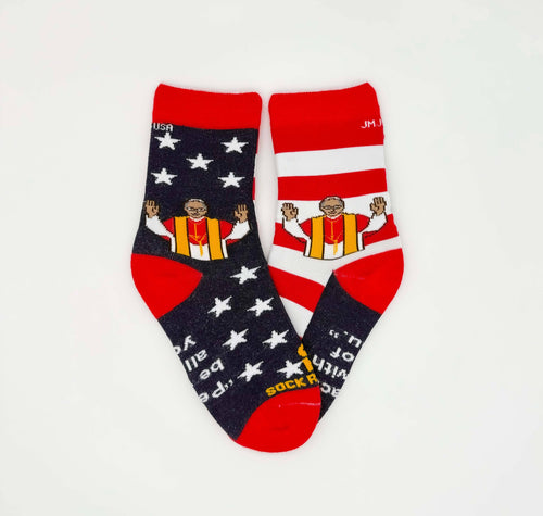 Pope Leo XIV Kids Socks