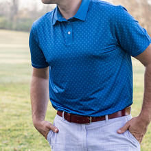 Marian Monogram Catholic Men's Performance Polo: 2XL