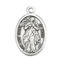 Oval Our Lady Untier of Knots Medal