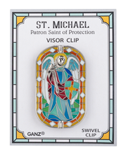 Visor Clip - St. Michael