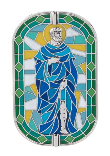 Visor Clip - St. Peregrine