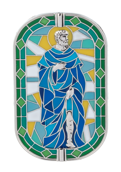 Visor Clip - St. Peregrine