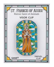 Visor Clip - St. Francis of Assisi