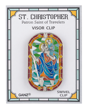 Visor Clip - St. Christopher