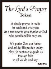 The Lord's Prayer Pocket Token