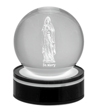 Light Up 3D Patron Saint - St. Mary