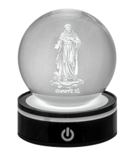 Light Up 3D Patron Saint - St. Francis
