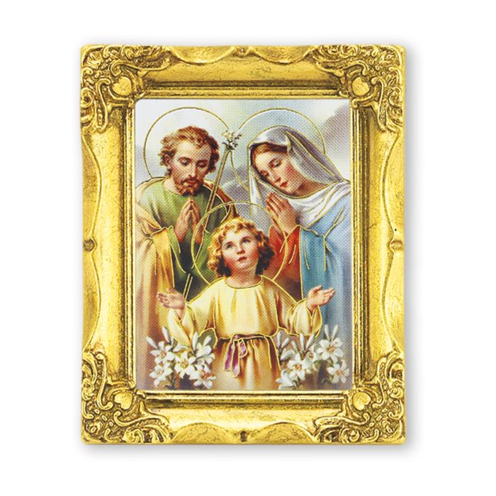 Holy Family Print Gold Frame