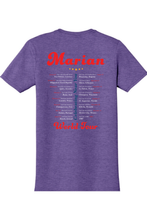 Marian World Tour Adult T-shirt: Heather Purple / M