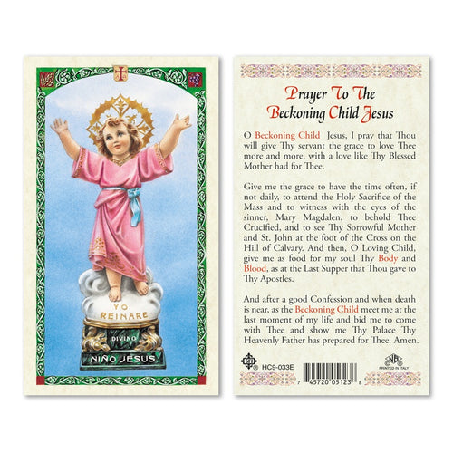 Prayer to the Beckoning Child Jesus
