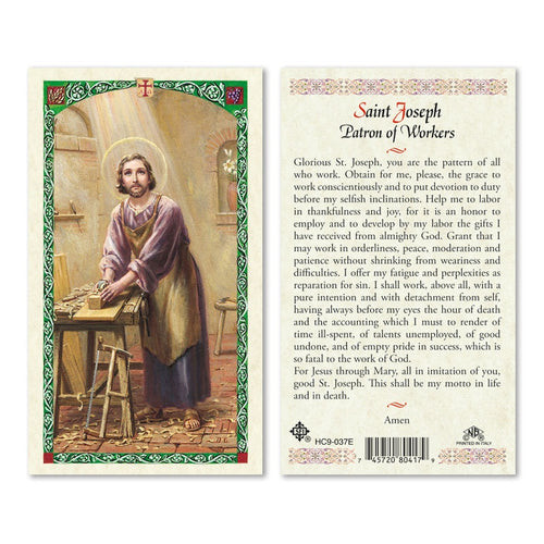 Prayer to Saint Joseph Patron of Workers
