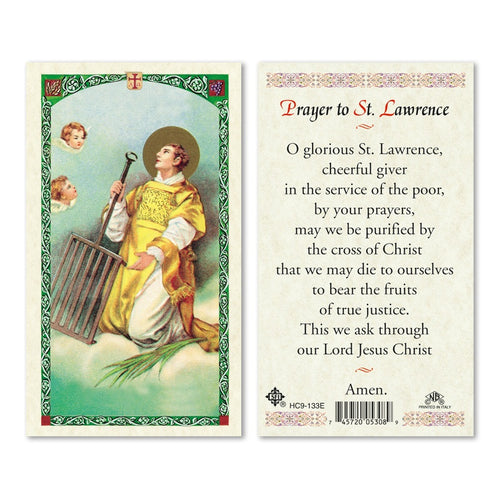 Prayer to Saint Lawrence