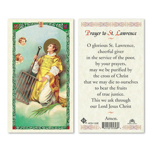 Prayer to Saint Lawrence