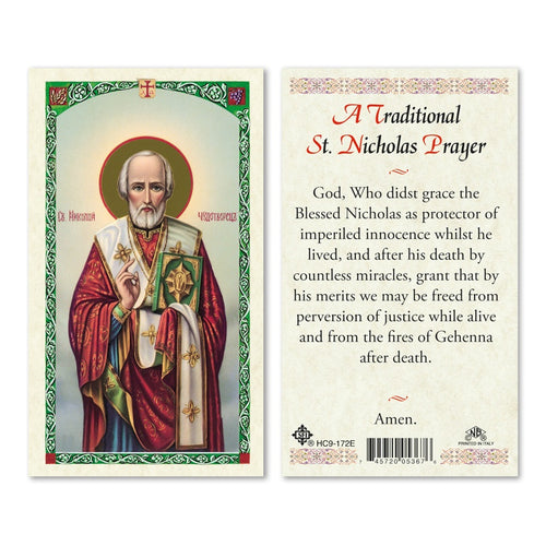 St. Nicholas Traditional Prayer
