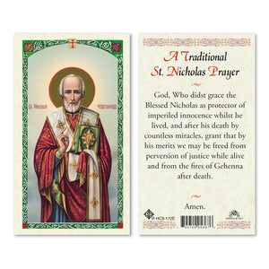 St. Nicholas Traditional Prayer