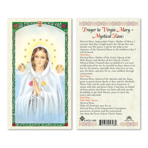 Mystical Rose Prayer to Virgin