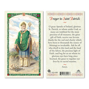St. Patrick Prayer Card