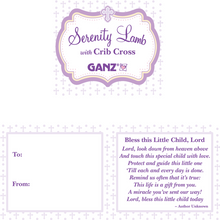 Serenity Lamb with Crib Cross - Girl (2 pc. set)