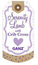 Serenity Lamb with Crib Cross - Girl (2 pc. set)