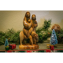 Olive Wood Flight Into Egypt Figure - Catholic Book & Gift Store 