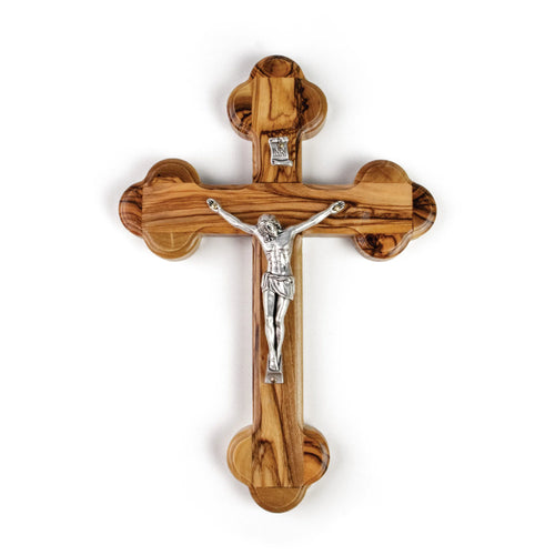Holy Land Olive Wood Wall Crucifix
