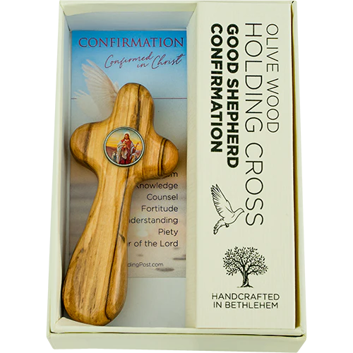 Good Shepherd Confirmation - Medium Deluxe Comfort Cross