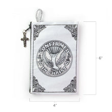 Confirmed in Christ Tapestry Rosary Pouch