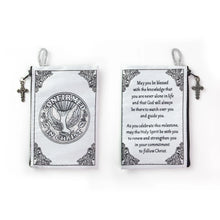 Confirmed in Christ Tapestry Rosary Pouch