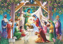 Magi at the Manger Jigsaw Puzzle - 550 PC